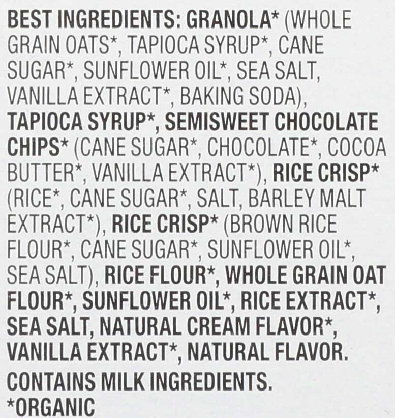 Annie's Homegrown Organic Chewy Chocolate Chip Granola Bars, 5.34 oz