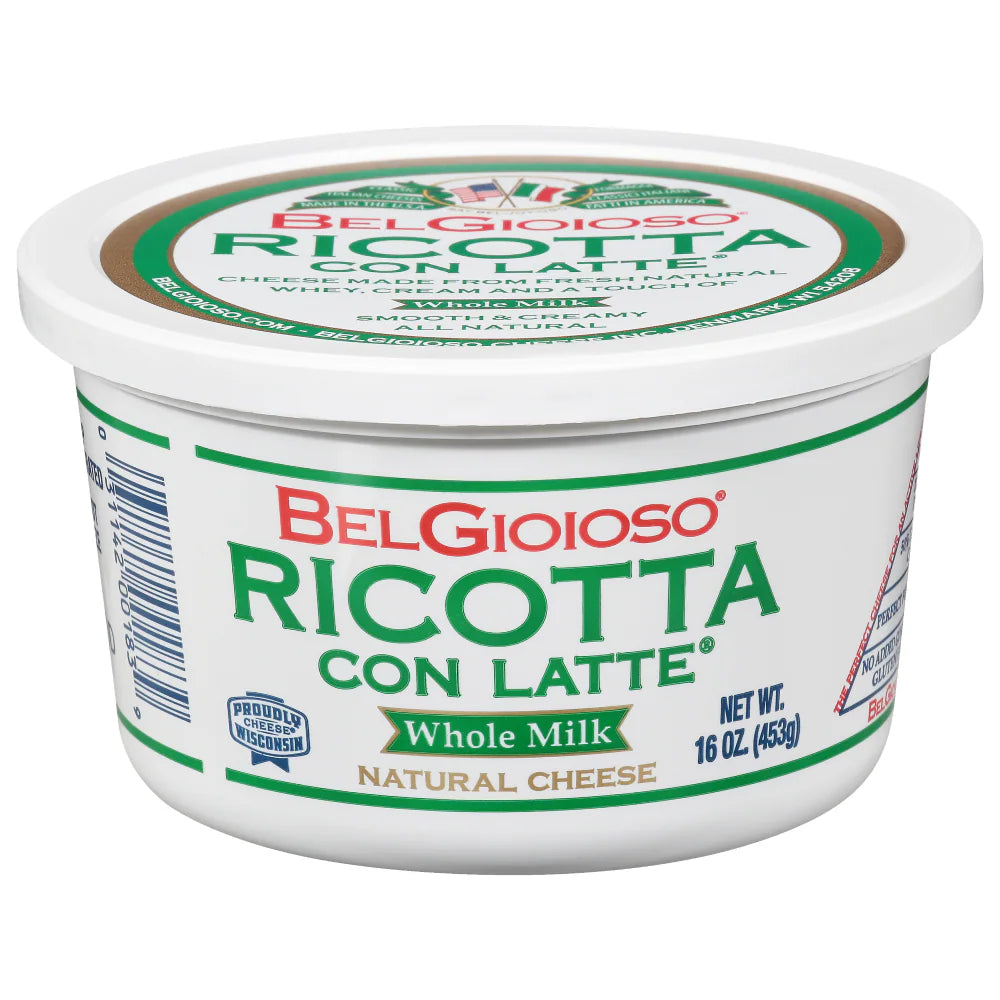 Belgioioso Traditional Ricotta Cheese, 16 oz