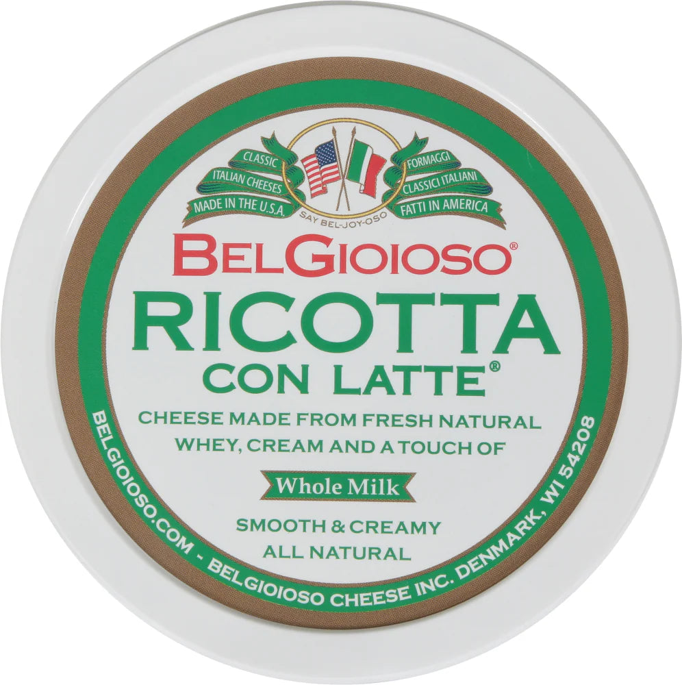 Belgioioso Traditional Ricotta Cheese, 16 oz