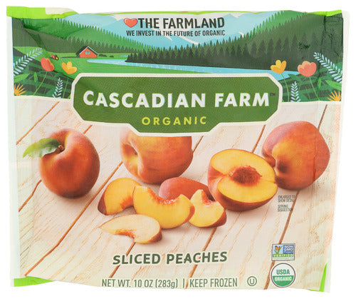 Cascadian Farm Organic Frozen Sliced Peaches, 10 oz
