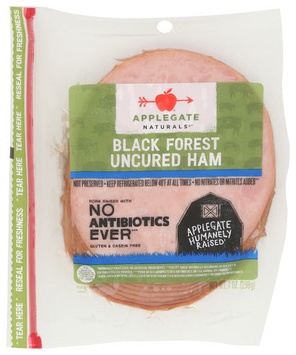 Applegate Sliced Black Forest Ham, 7 oz