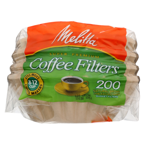 Melitta Coffee Filter Basket, 200 Count