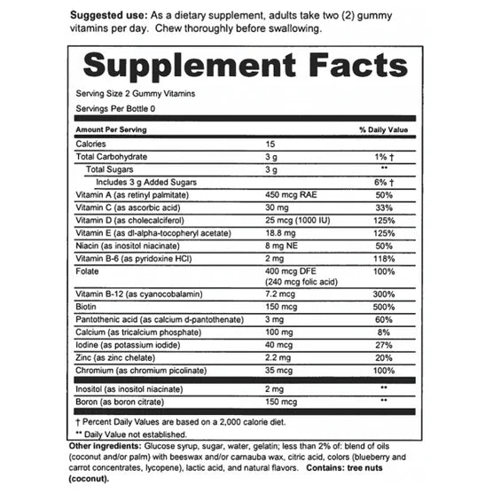 Vitafusion Women's Multivitamin, 220 Gummies