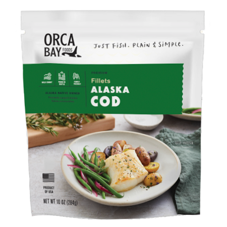 Orca Bay Alaska Cod Fillets, 10 oz