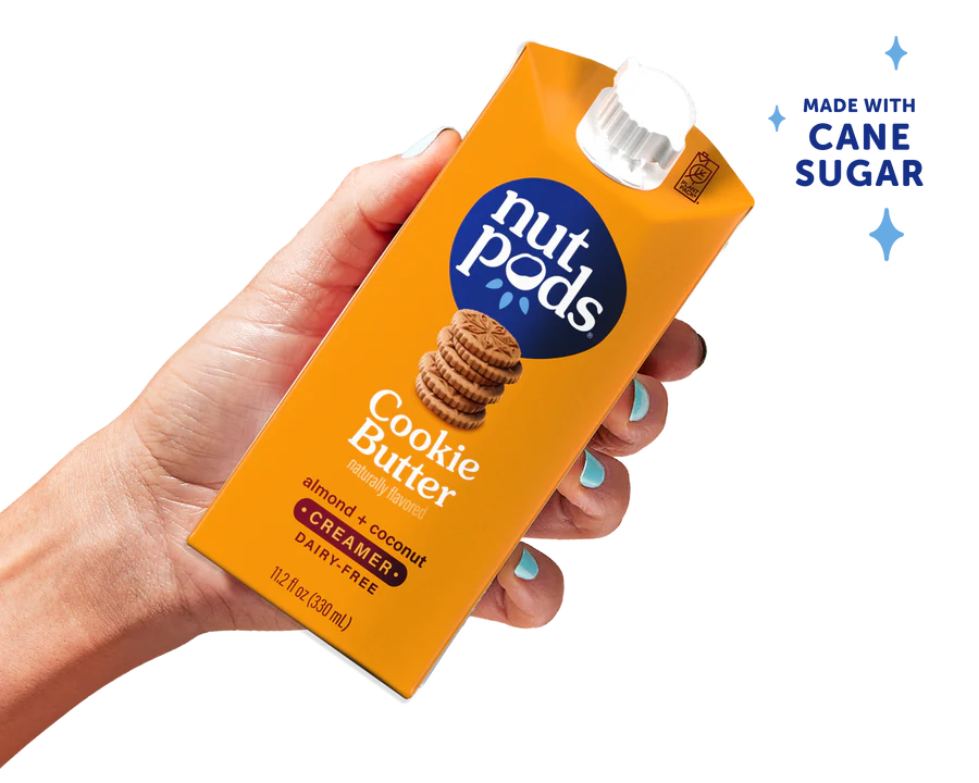 Nutpods Cookie Butter Almond + Coconut Creamer, 25.4 oz