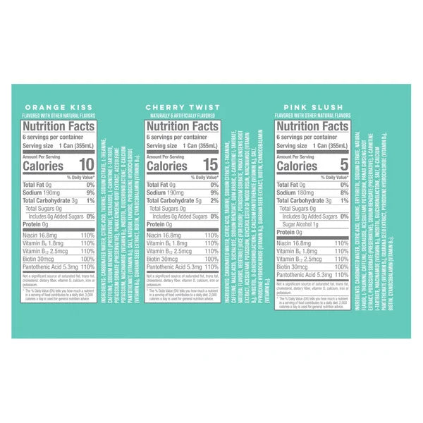 Alani Nu Variety Pack Energy Drink 18 ct, 12 oz