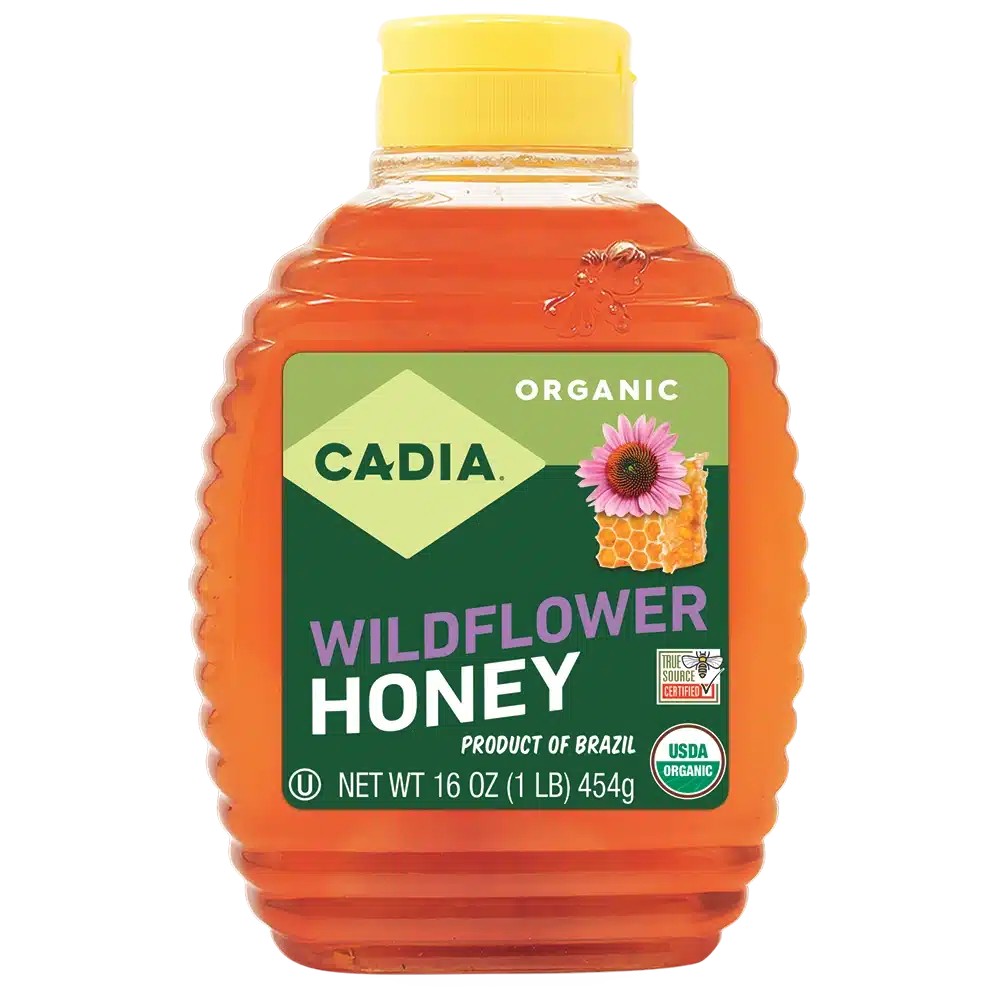 Cadia Organic Wildflower Honey, 16 oz