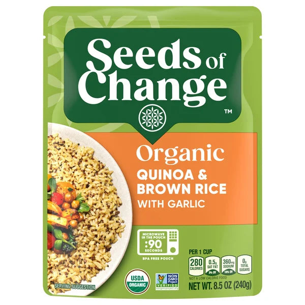 Seeds of Change Organic Quinoa and Brown Rice, 8.5 oz, 6 ct
