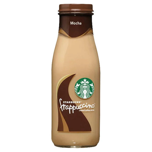 Starbucks Frappuccino Chilled Coffee Drink, Mocha, 13.7 fl oz, 12 ct