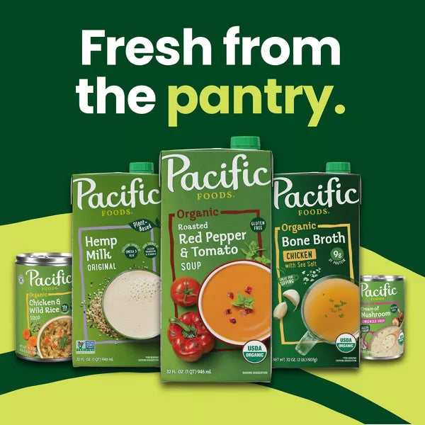 Pacific Foods Organic Butternut Squash Soup, 32 oz