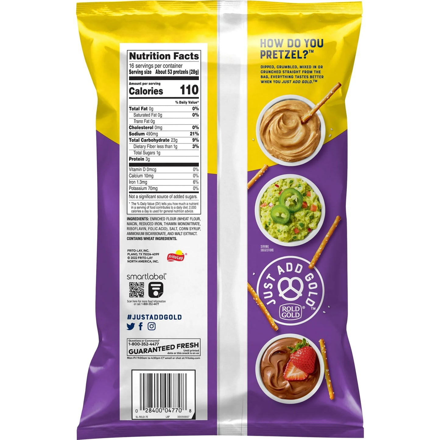 Rold Gold Original Pretzel Sticks, 16 oz