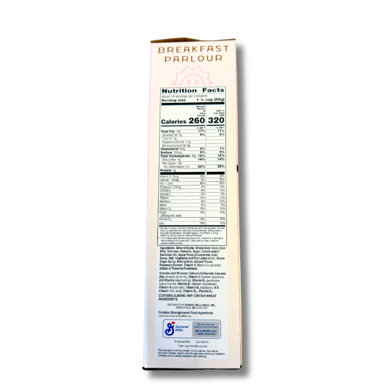 Breakfast Parlour Almond Butter & Jelly Cereal, 26.9 oz