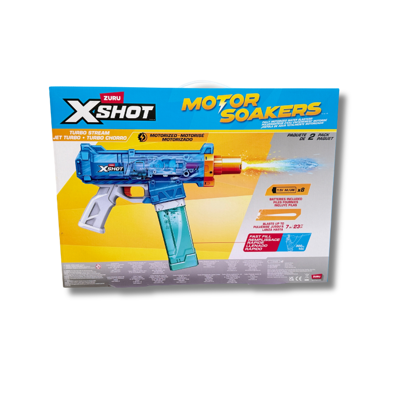 X-Shot Motor Soakers 2 Pack