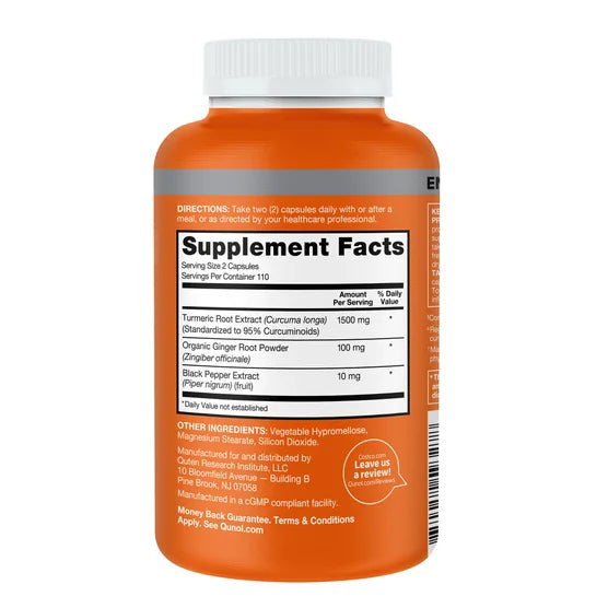 Qunol Turmeric 1500 mg, 220 Capsules Item 1812167