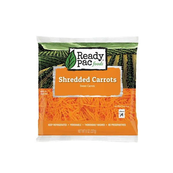 Ready Pac Bistro Shredded Sweet, Carrots Bag, 8 oz