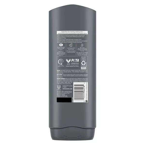Dove Men+Care Body and Face Wash Extra Fresh, 18 oz