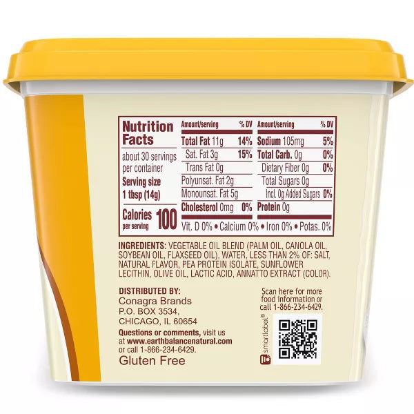 Earth Balance Original Buttery Spread, 15 oz