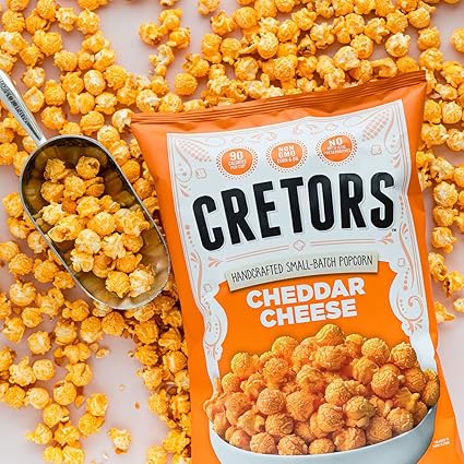 G.H. Cretors Cheddar Cheese Handcrafter Popcorn, 6.5 oz