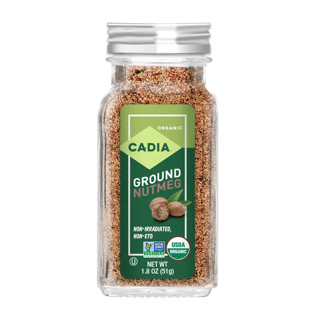 Cadia Organic Ground Nutmeg, 1.8 oz