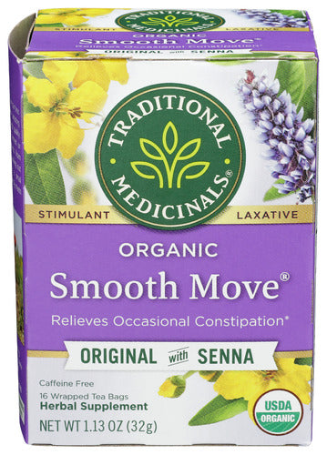 Traditional Medicinals Organic Smooth Move Tea, 16 ct