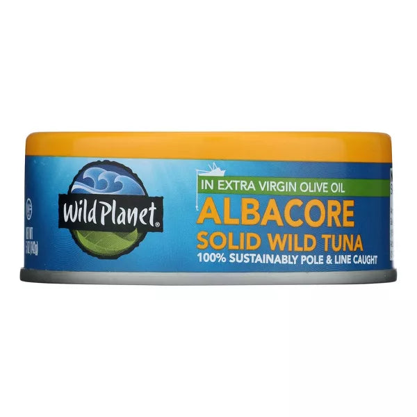 Wild Planet Albacore Wild Tuna in Extra Virgin Olive Oil, 5 oz