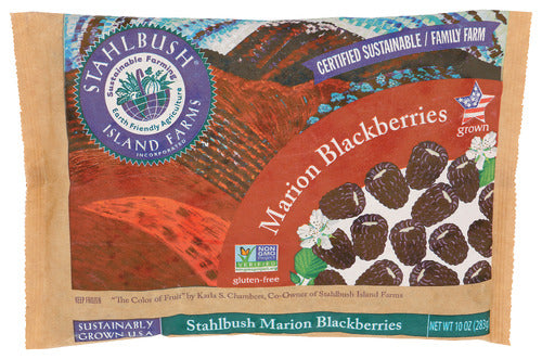 Stahlbush Island Farms Frozen Marion Blackberries, 10 oz
