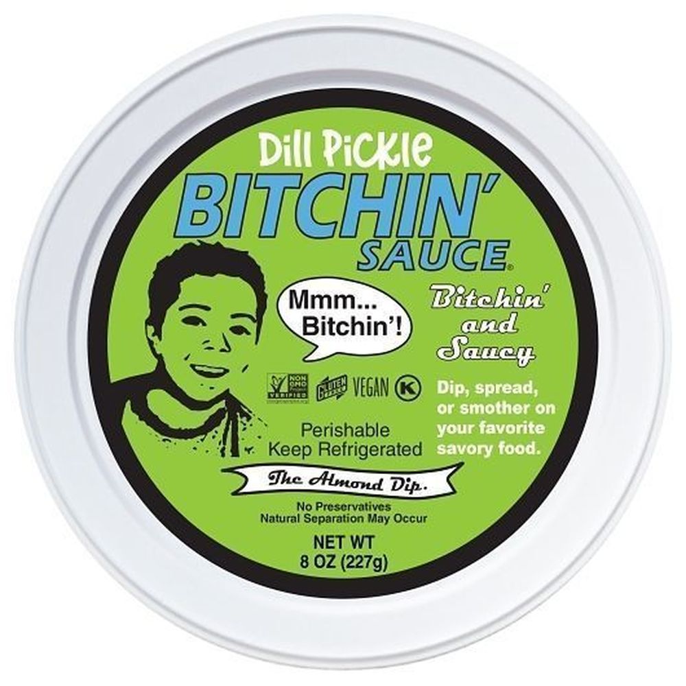 Bitchin Sauce Dill Pickle Almond Dip, 8 oz