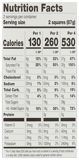Goodpop Fudge N Vanilla Squares, 9 oz