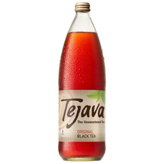 Tejava Unsweetened Original Black Tea, 1 L