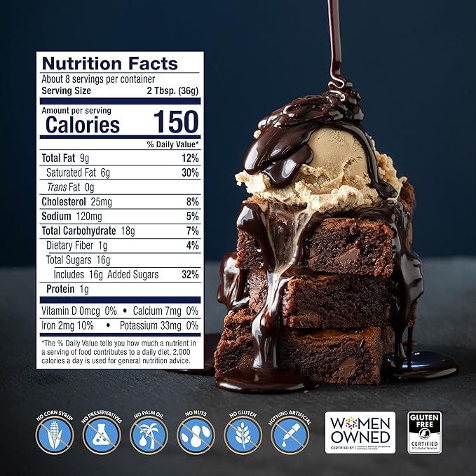 Sunday Night Sea Salt Chocolate Premium Sauce, 10 oz