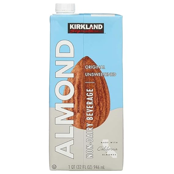 Kirkland Signature Almond Milk 12 ct, 1 qt