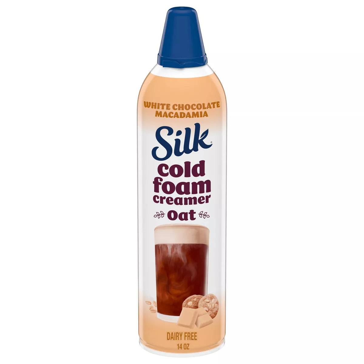 Silk Cold Foam White Chocolate Macchiato Creamer, 14 oz