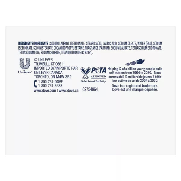 Dove Beauty Bar Gentle Skin Cleanser Original | 2 Bars, 3.75 oz