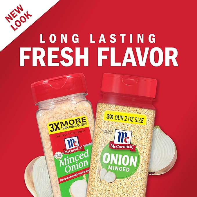 McCormick Kosher Minced Onions, 6.37 oz