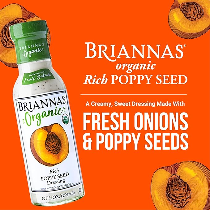 Brianna's Organic Poppy Seed Dressing, 10 oz