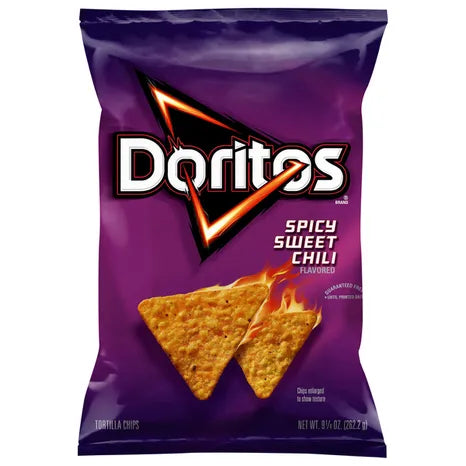 Doritos Tortilla Chips Spicy Sweet Chili Flavored, 9.25 oz