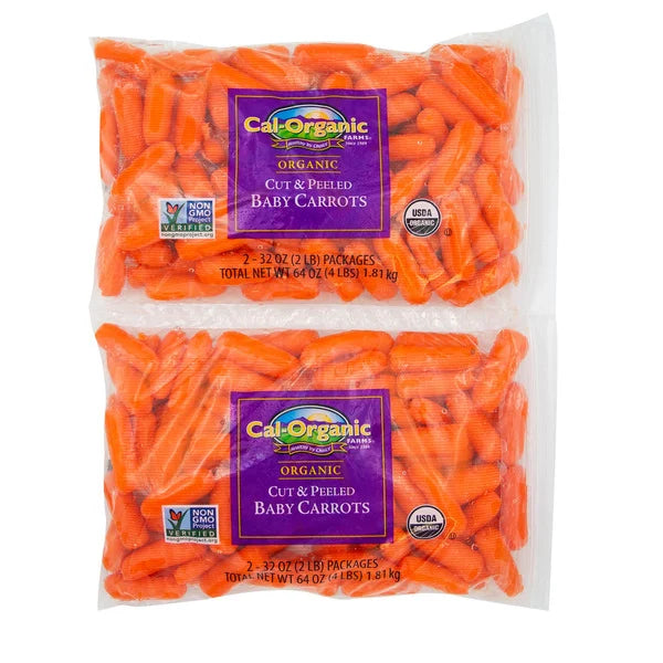 Cal-Organic Cut & Peeled Baby Carrots