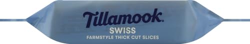 Tillamook, Swiss Cheese Slices, 12 oz