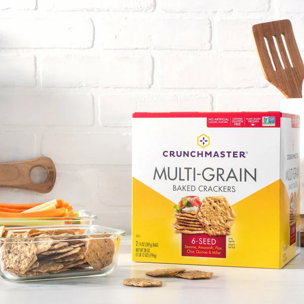 Crunchmaster Multi-Grain Crackers, 28 oz