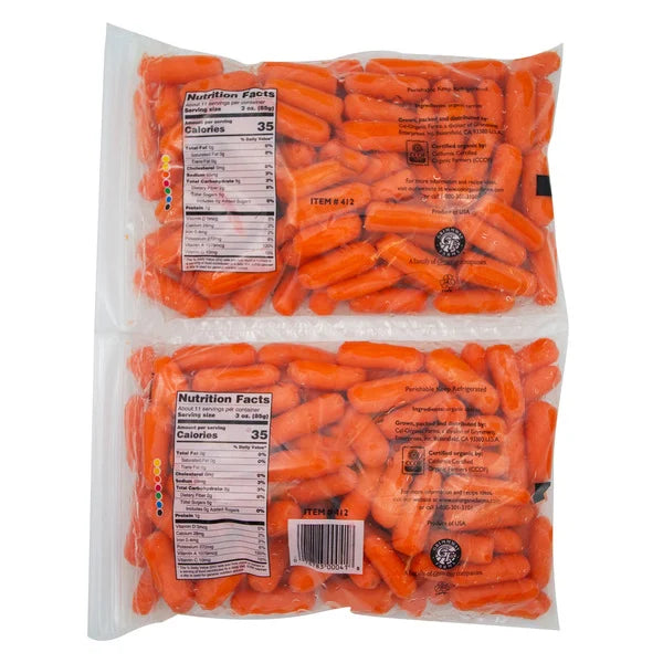 Cal-Organic Cut & Peeled Baby Carrots
