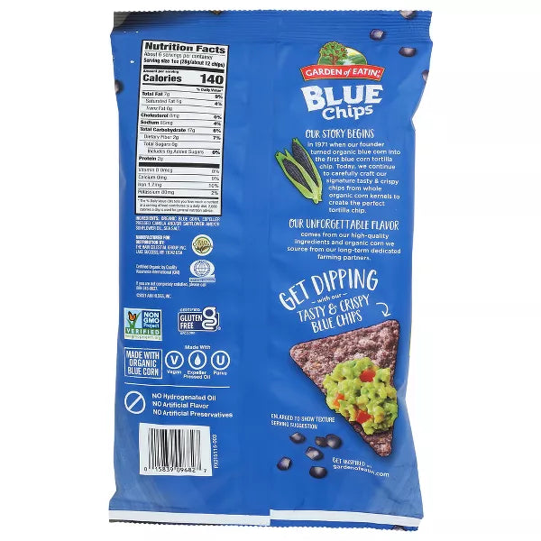 Garden of Eatin' Blue Corn Tortilla Chips, 5.5 oz
