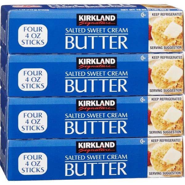 Kirkland Signature Butter Quarters, 1 lb