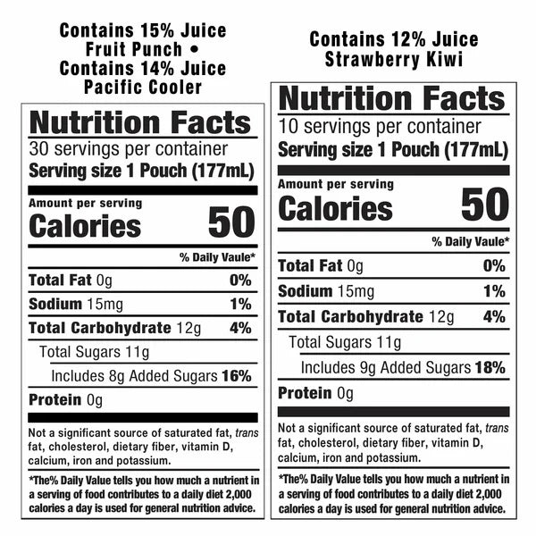Capri Sun, Fruit Flavored Juice Drink Blend Variety Pack 40 ct, 6 oz