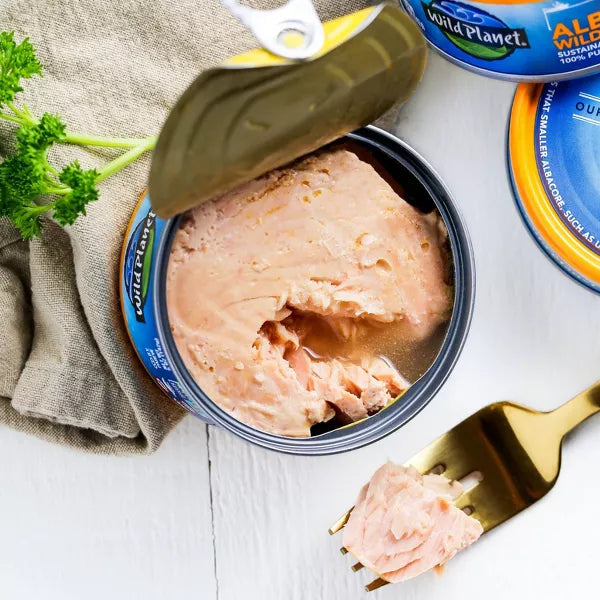 Wild Planet Albacore Wild Tuna No Salt Added, 5 oz