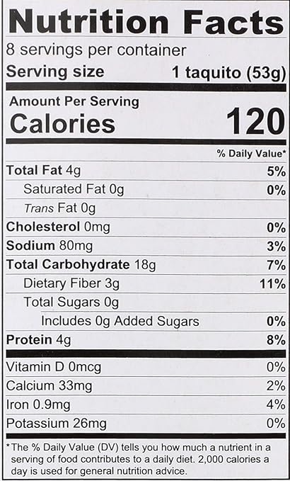 Starlite Plant Based Beefy Rolled Tacos, 14 oz