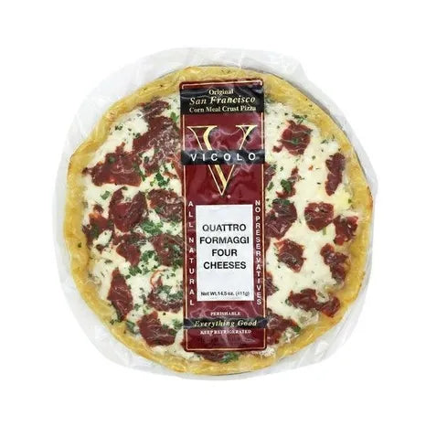 Vicolo Organic Quattro Formaggi Four Cheese Pizza, 14.5 oz