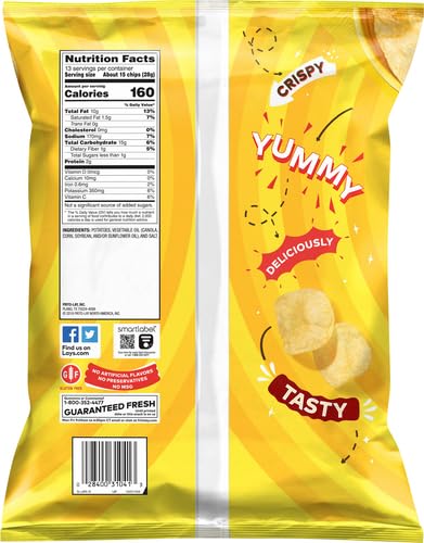 Lay's Classic Potato Chips Classic Party Size, 13 oz