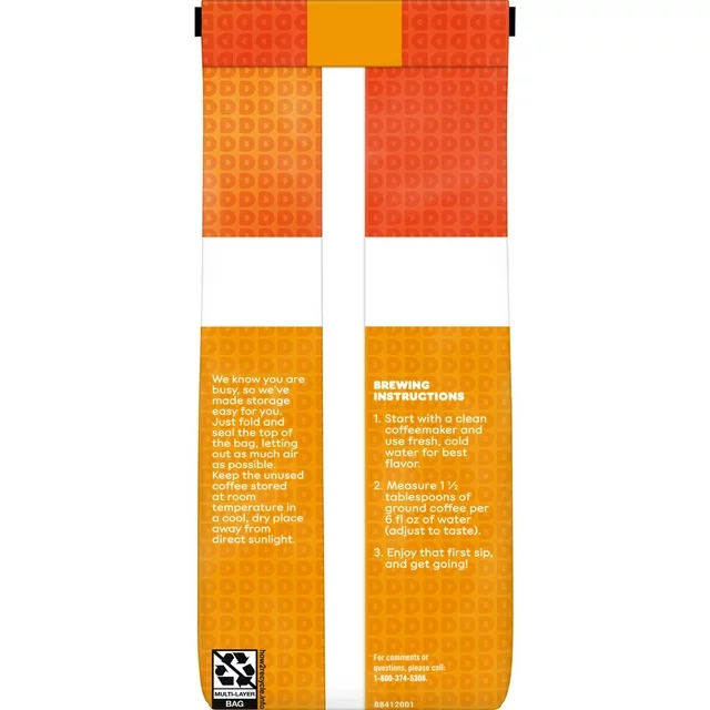 Dunkin' Caramel Me Crazy Ground Coffee, 11 oz