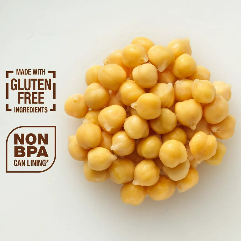 S&W Garbanzo Chick Pea Beans, 15.5 oz Can