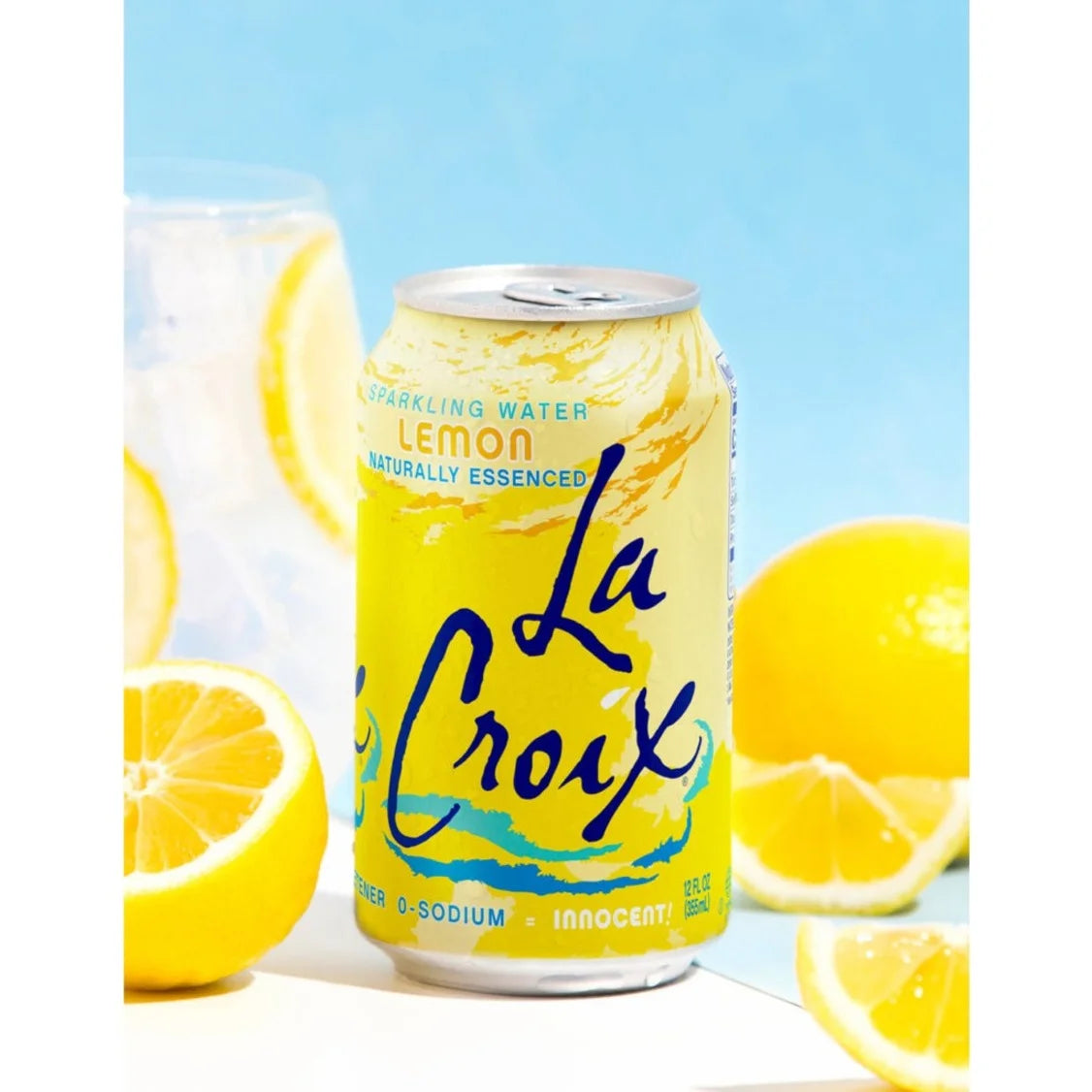 LaCroix Lemon Sparkling Water 12 ct, 12 oz